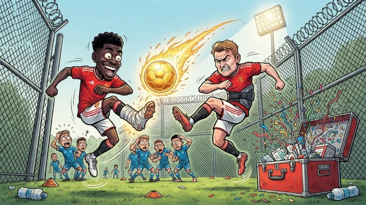 Carlos Baleba and Mattejs de Ligt start for Manchester United in victory over Lausanne-Sport