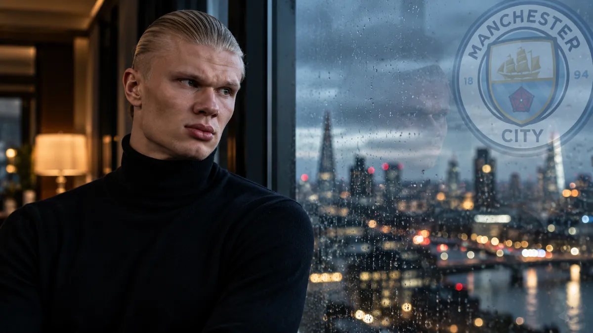 Where will Erling Haaland go if Manchester City is expelled from the Premier League?