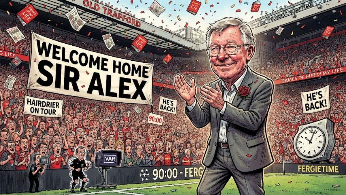 Sir Alex Ferguson: ‘I was terrified’ before returning to Old Trafford