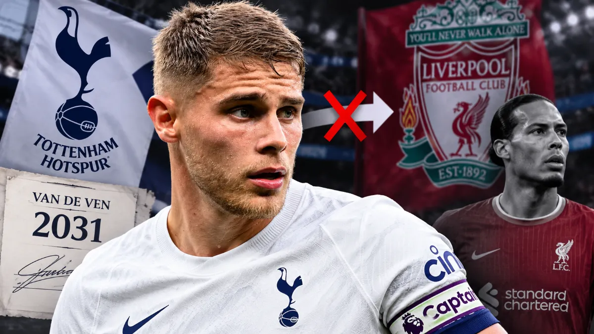 Tottenham slam the door on Liverpool for Mickey van de Ven