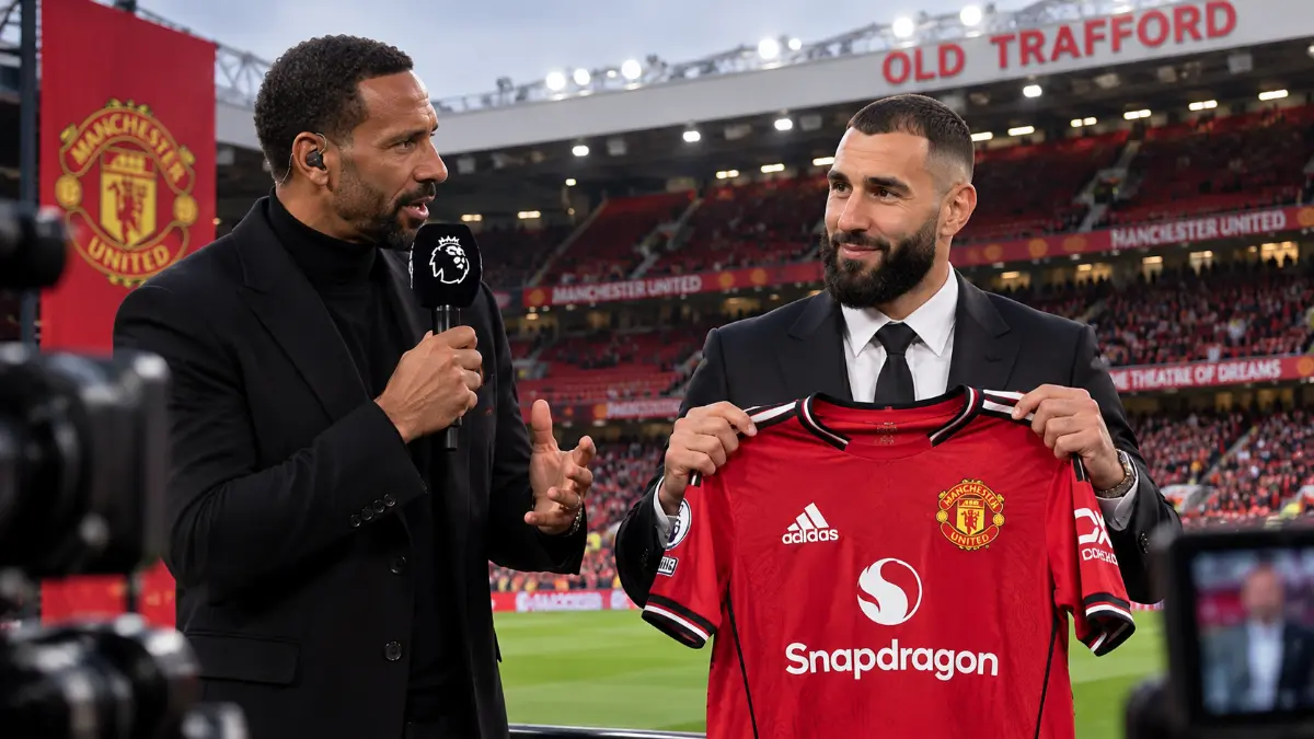 Rio Ferdinand urges Manchester United to consider a surprise signing of Karim Benzema