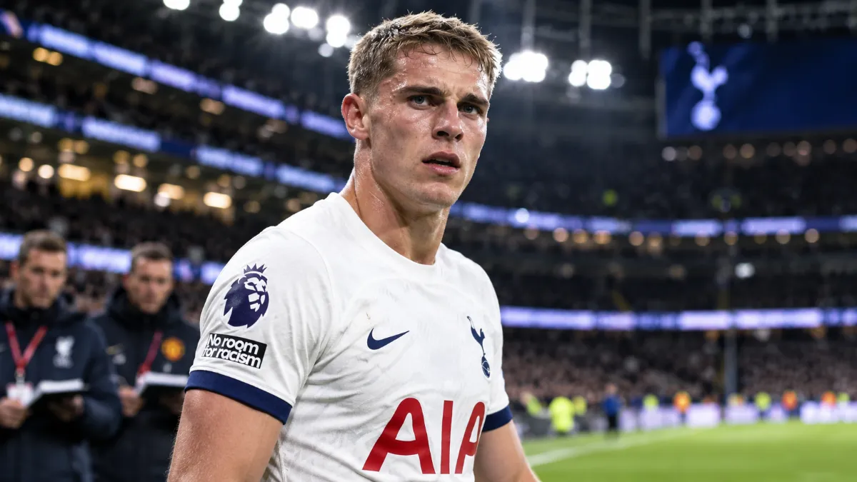 Liverpool and Man Utd are tracking Tottenham defender van de Ven