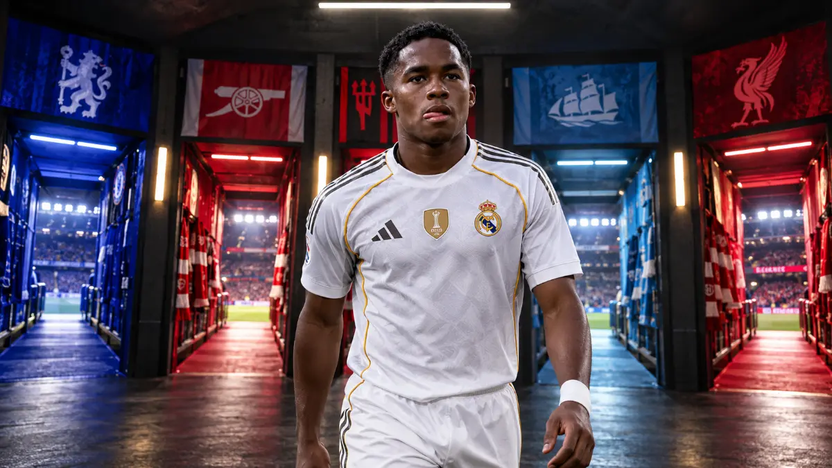 Five clubs are eyeing Endrick's transfer from Real Madrid