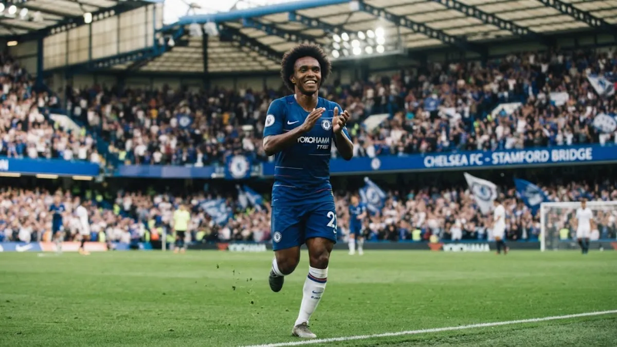Willian reveals why he chose Chelsea over Tottenham in 2013