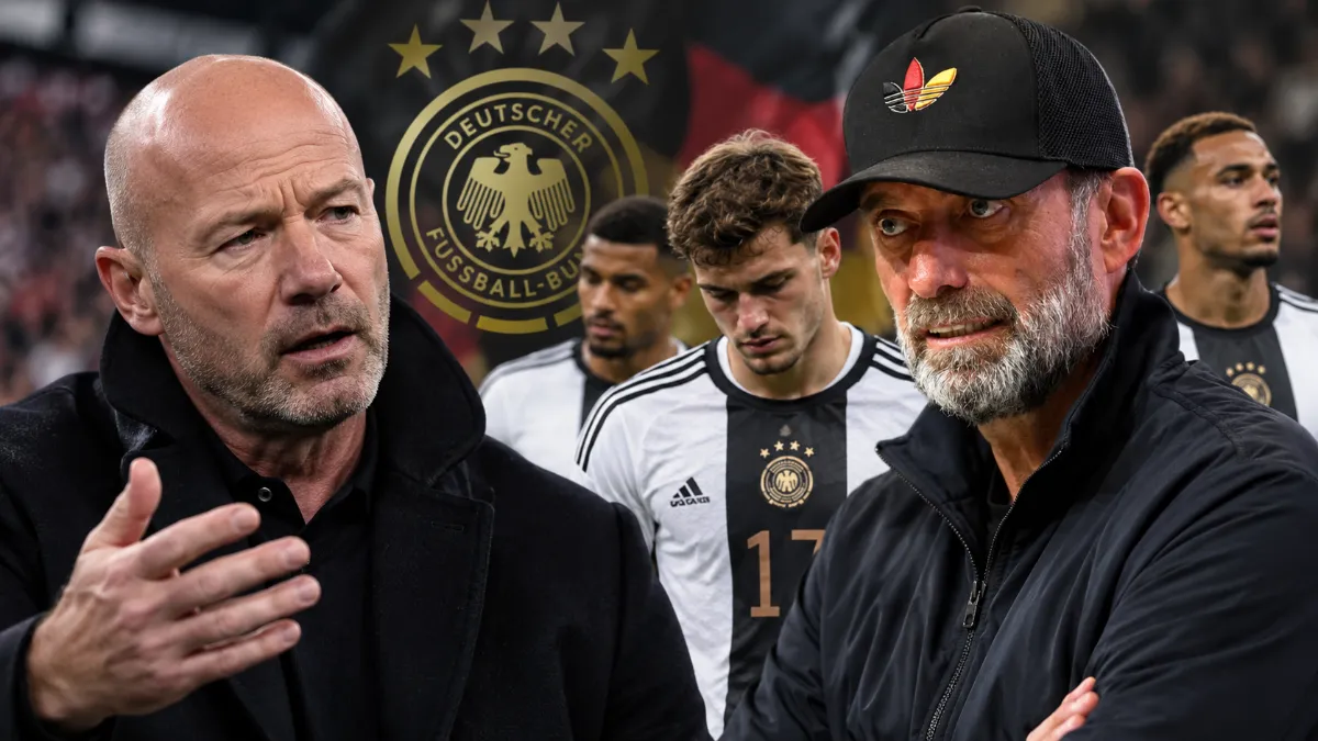 Юрген Клопп, Алан Ширер — Алан Ширер не верит, что Юрген Клопп вернёт Германию на вершину футбола