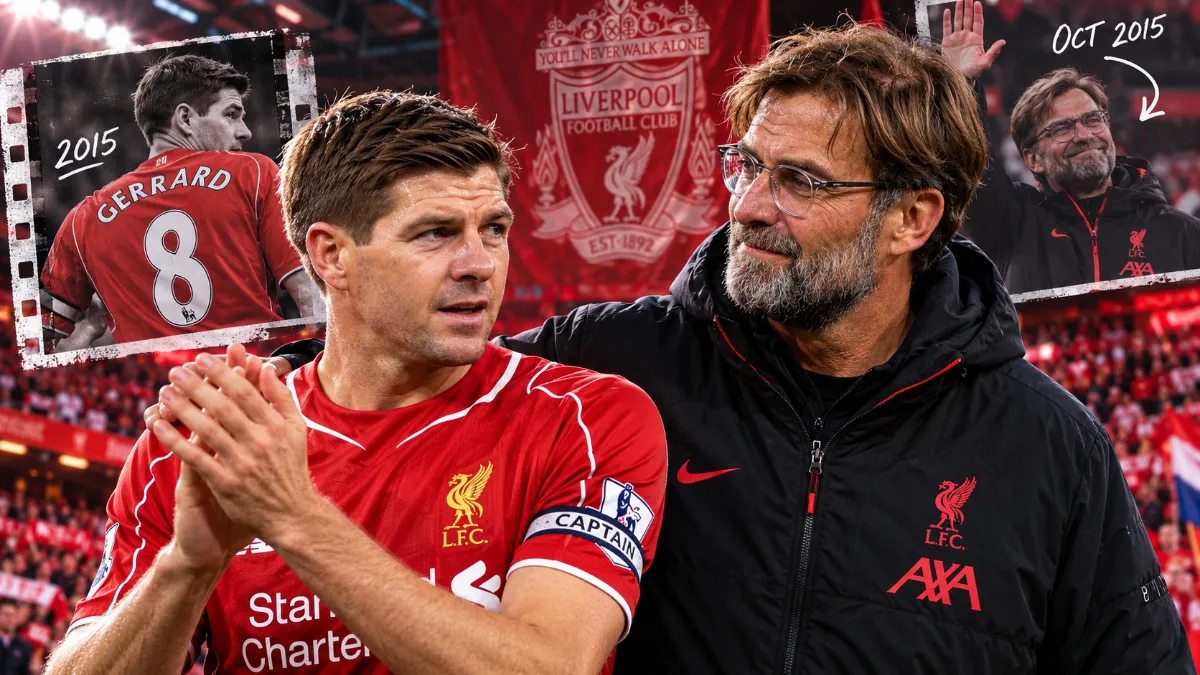 Steven Gerrard regrets not waiting for Jurgen Klopp at Liverpool