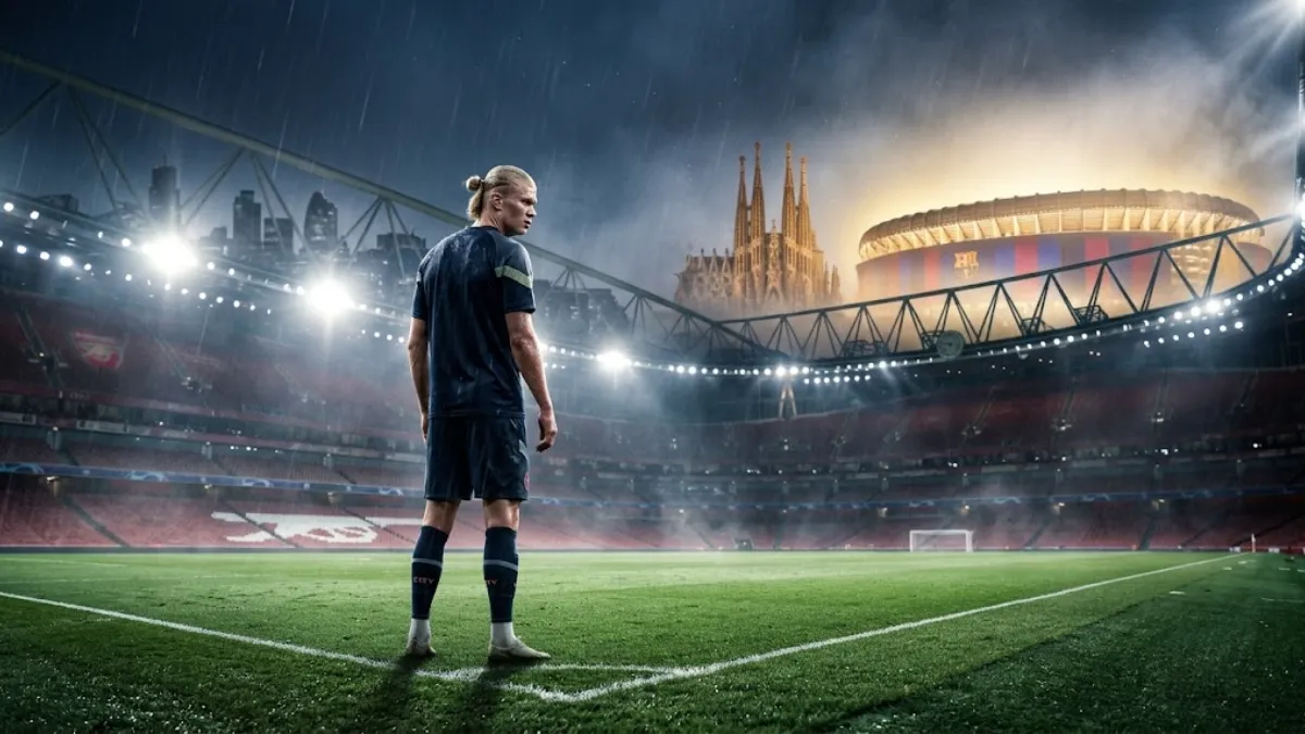 Erling Haaland prefers Barcelona over Arsenal