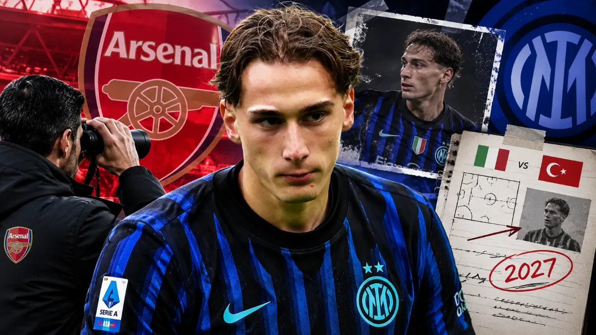 Arsenal keeping tabs on Pio Esposito after impressive international display