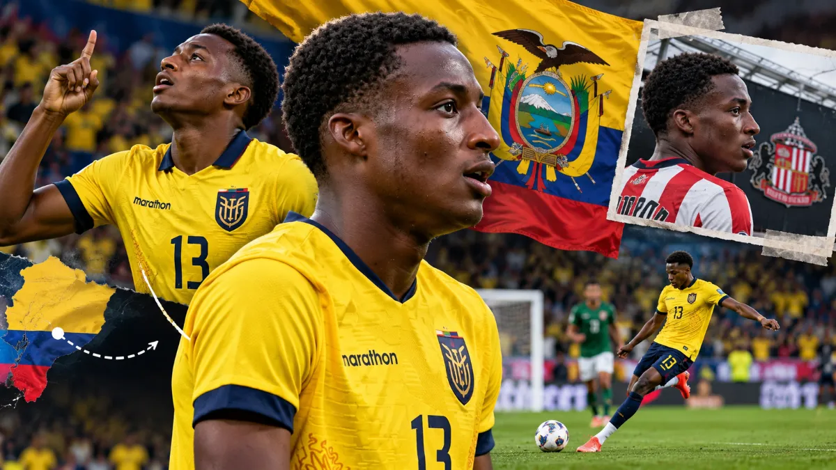 18-year-old player from Sunderland makes history with Ecuador