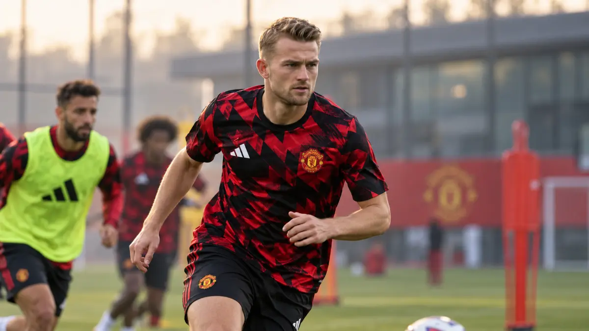 Matthijs de Ligt is closing in on a return to Manchester United