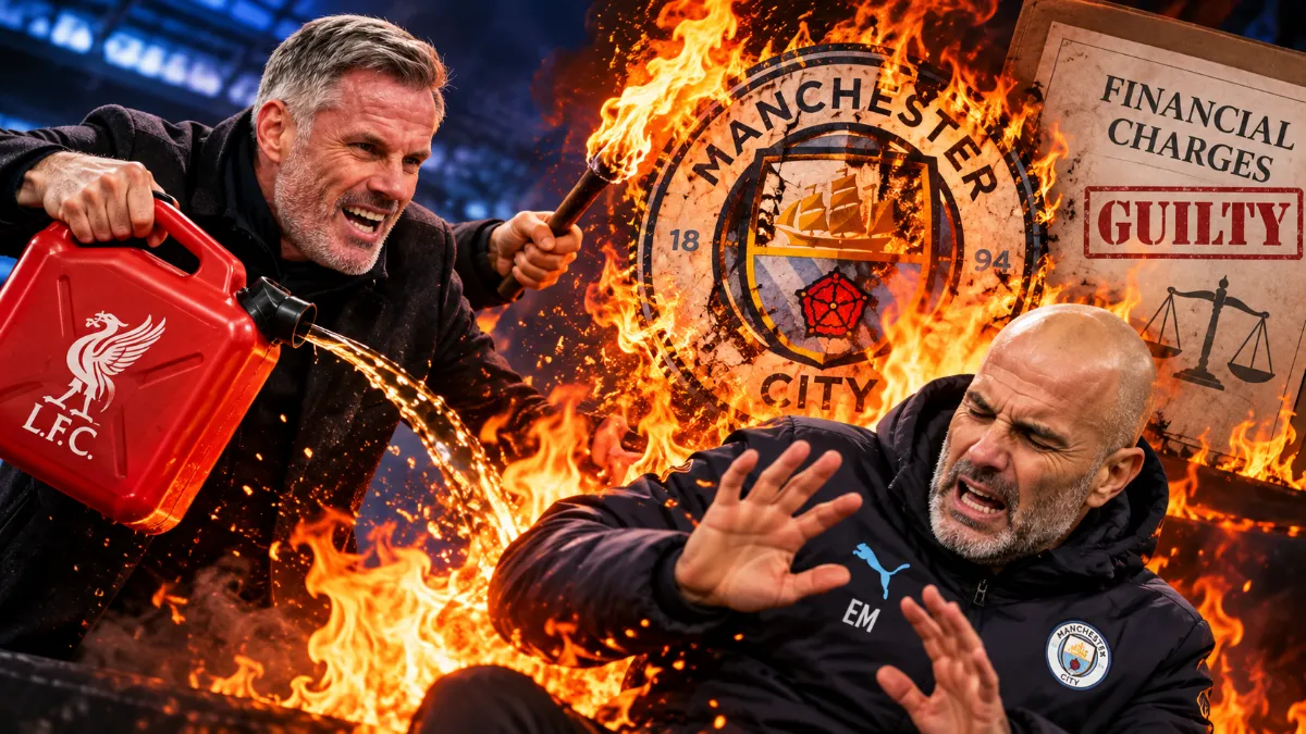 Jamie Carragher explains why he doesn't believe in Manchester City winning the title