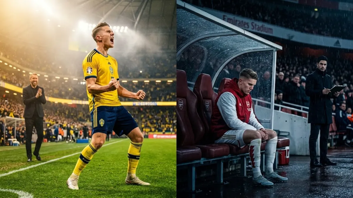 Victor Diekereh turns into Sweden's Gerd Muller amid Arsenal struggles