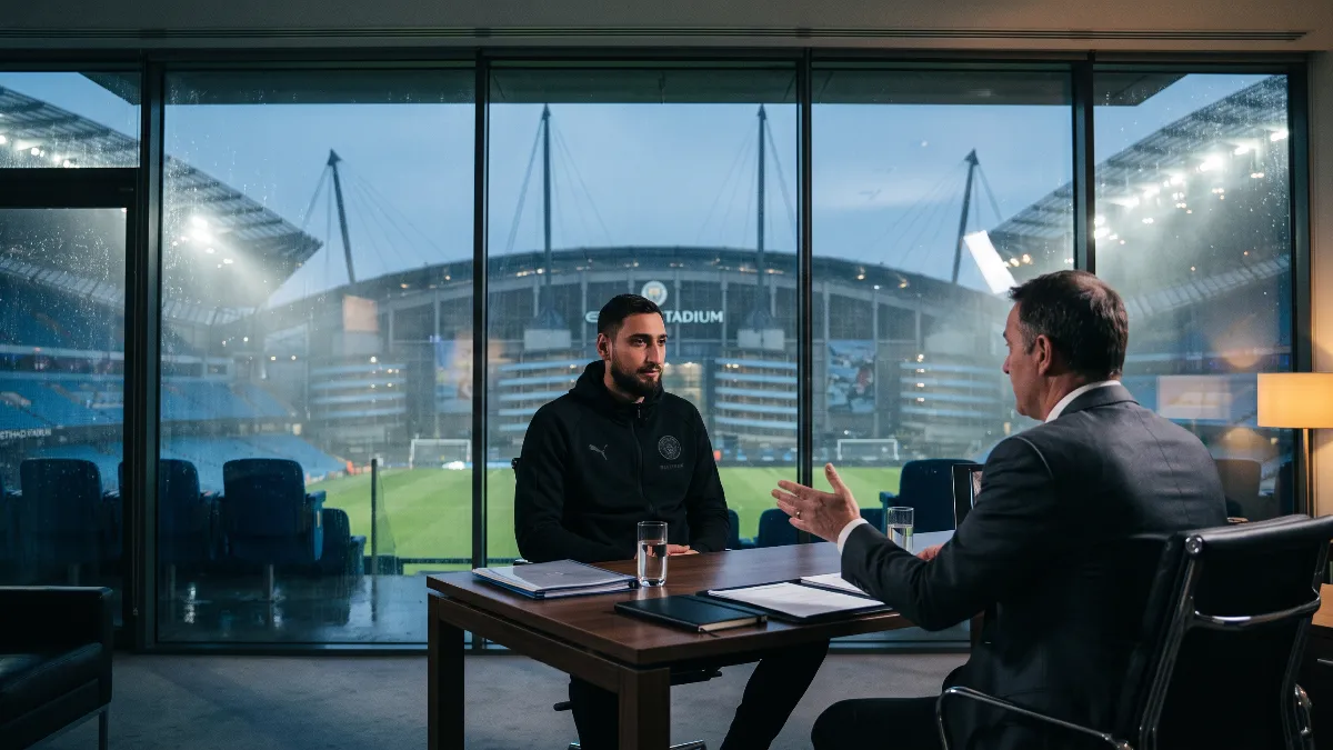 Manchester City calm Donnarumma amid financial verdict