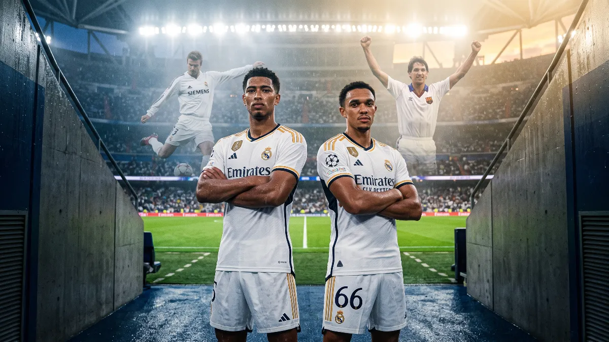Bellingham and Trent put Real Madrid level with Rangers for England caps