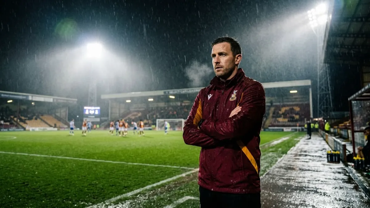 Bradford maintain their lead in League One following Alexander's departure: Truman keeps things steady