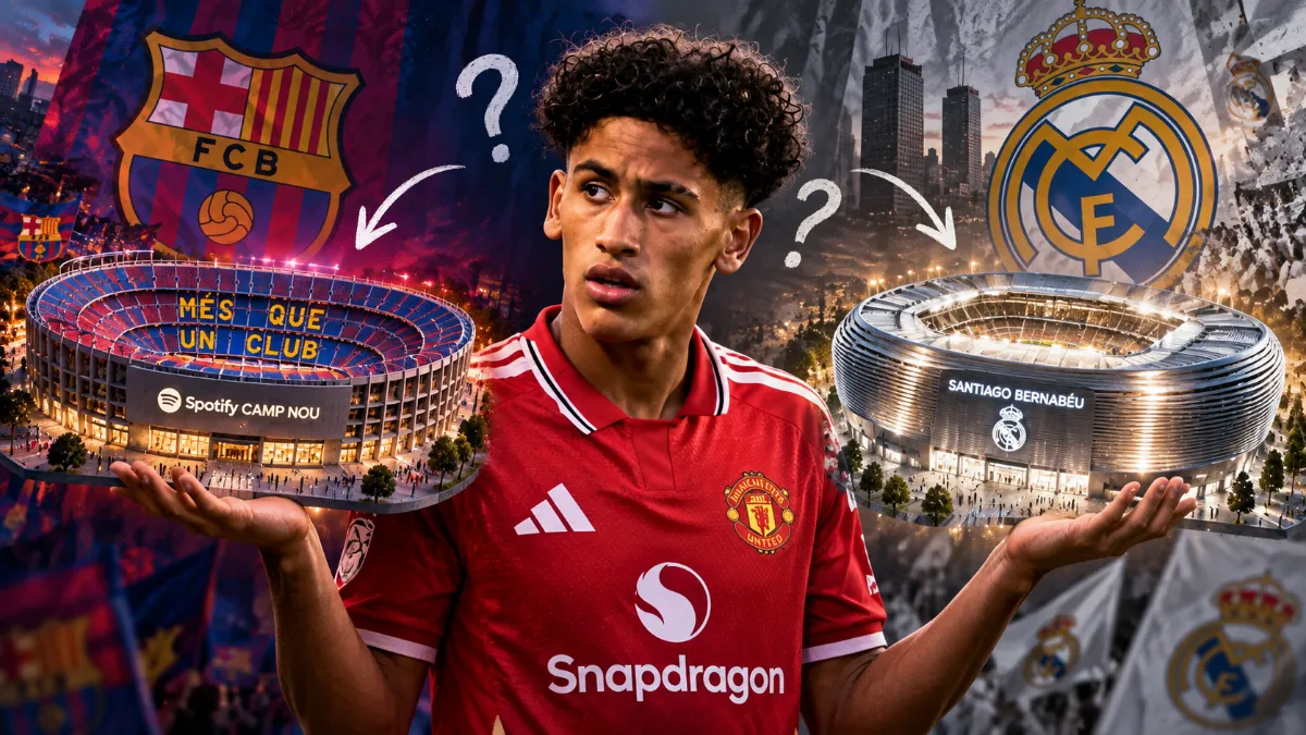 Dye Jay Gabriel chooses between Real Madrid and Barcelona
