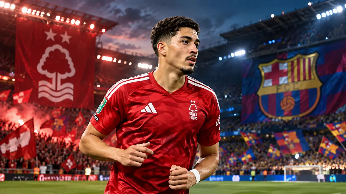Barcelona tracking Nottingham Forest defender Jair Cunha