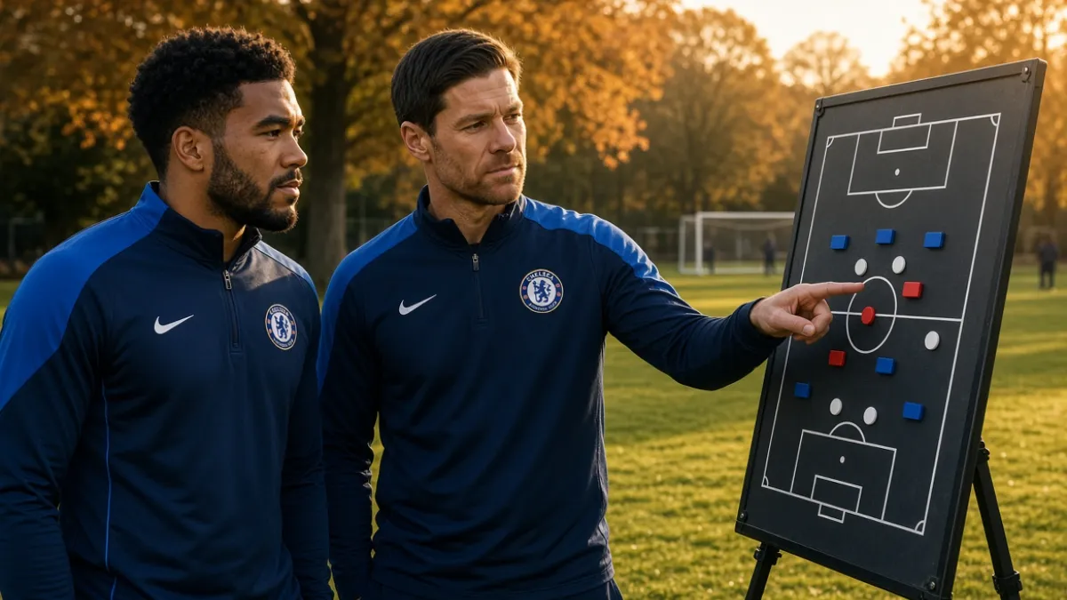 Xabi Alonso finds a new position for Reece James at Chelsea