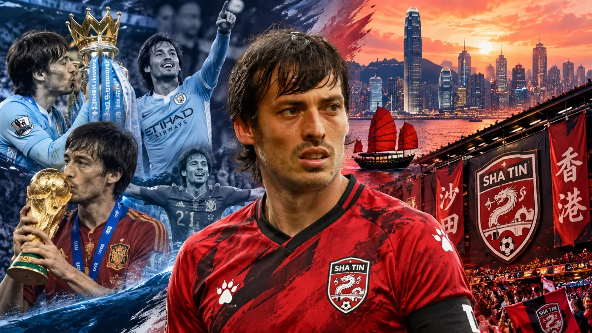 Legend of the Premier League David Silva returns to football at 40