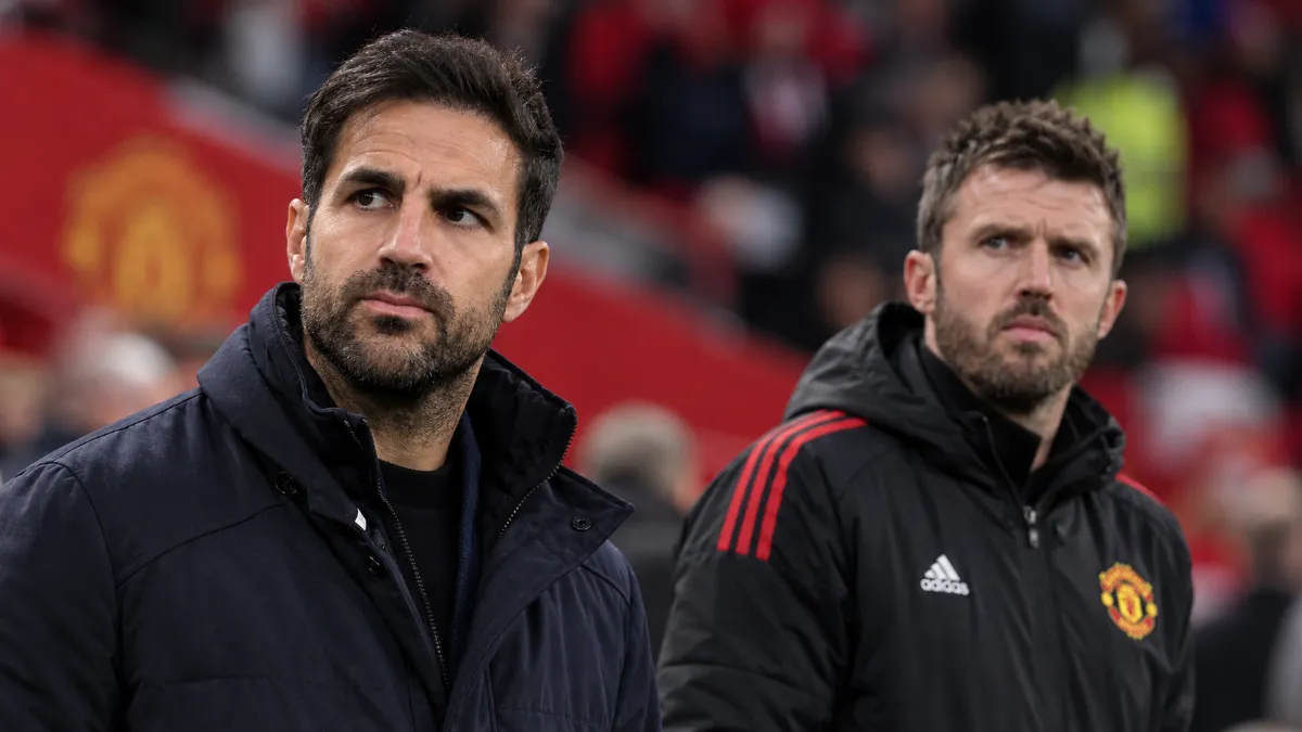 Cesc Fabregas is a leading candidate to replace Michael Carrick at Manchester United