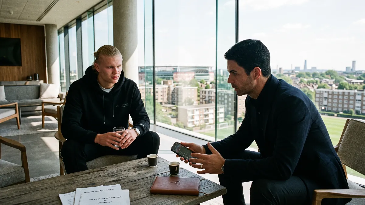 Arsenal could snatch Haaland from Manchester City: Teddy Sheringham’s bold claim