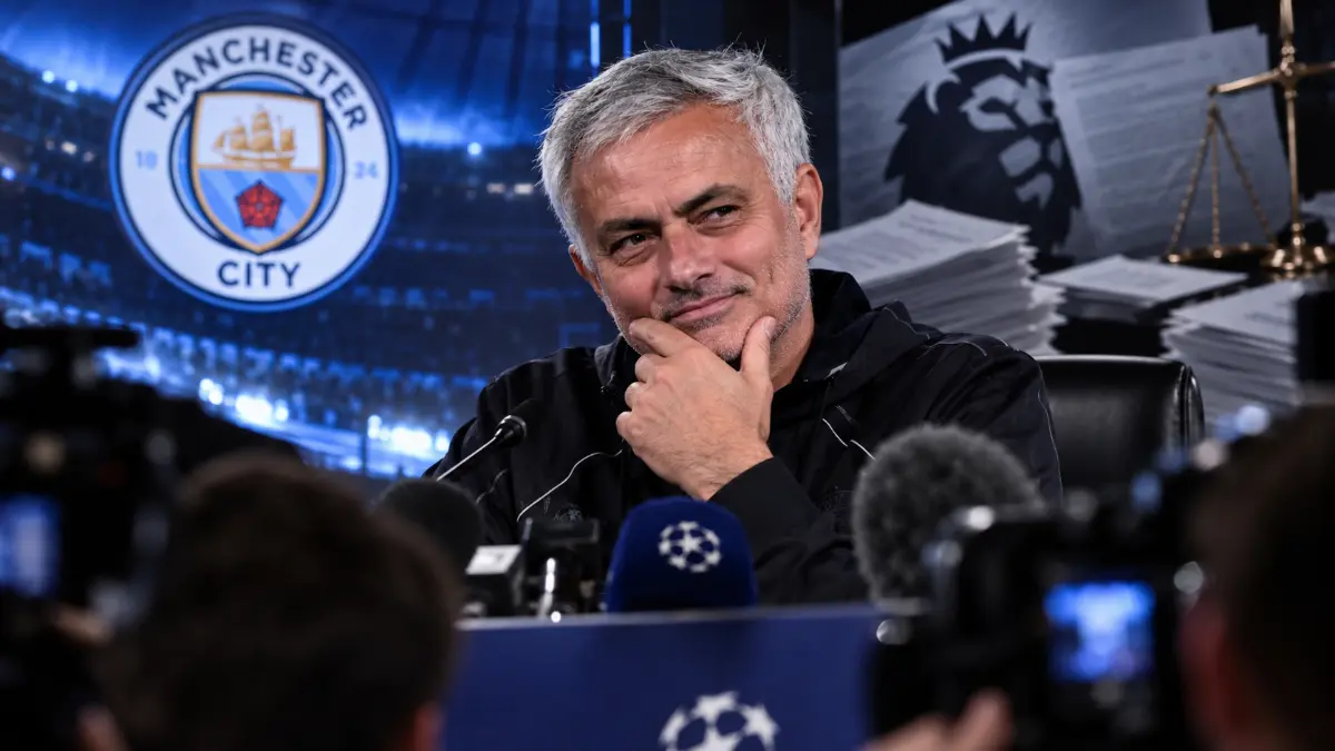 Jose Mourinho jokes about the Manchester City case: 'Not sure I'll live to see a final verdict'