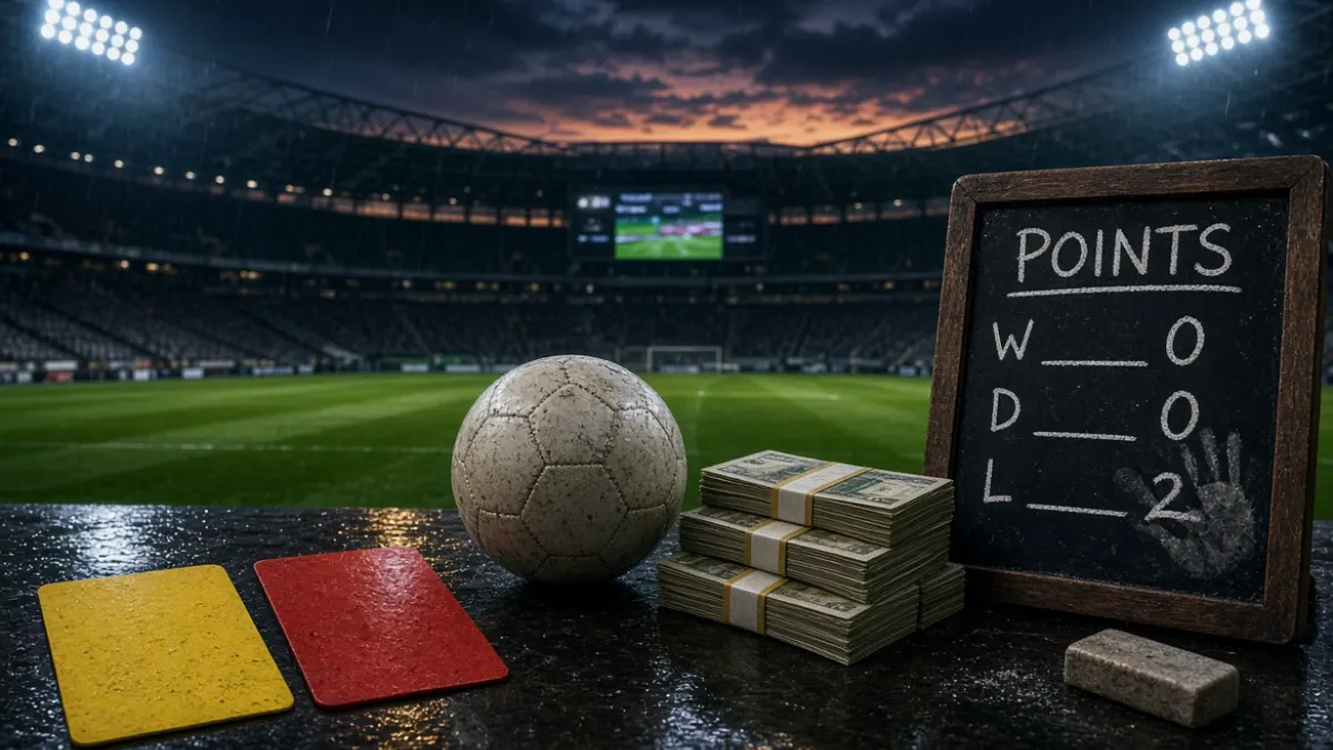 Discipline for thousands, finance for points and millions: how the Premier League differentiates between misdemeanours and serious offences
