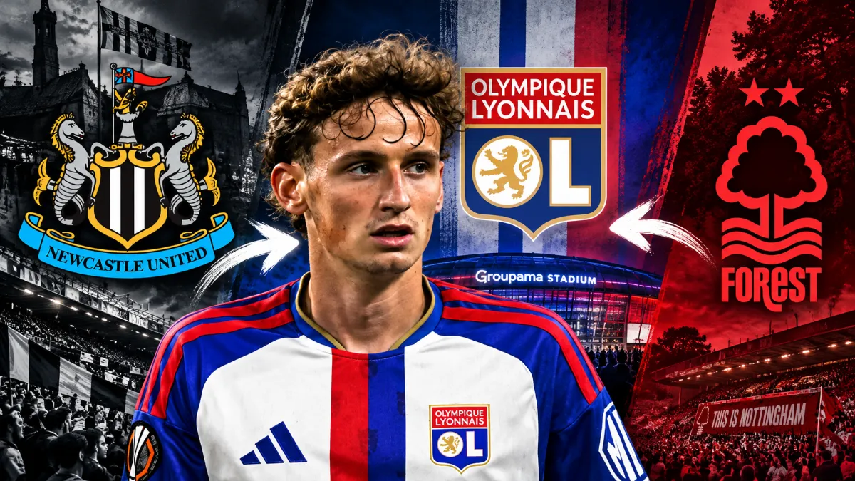 Newcastle and Nottingham Forest battle for Lyon midfielder Tyler Morton