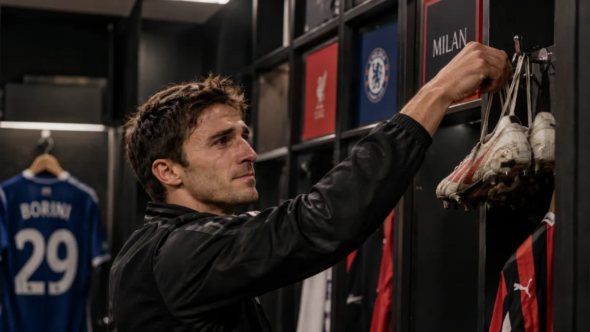 Fabio Borini hangs up his boots: emotional farewell from the former Chelsea striker