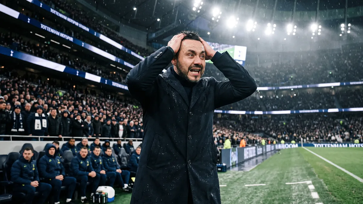 Pochettino and Conte appear on the shortlist to replace De Zerbi at Tottenham