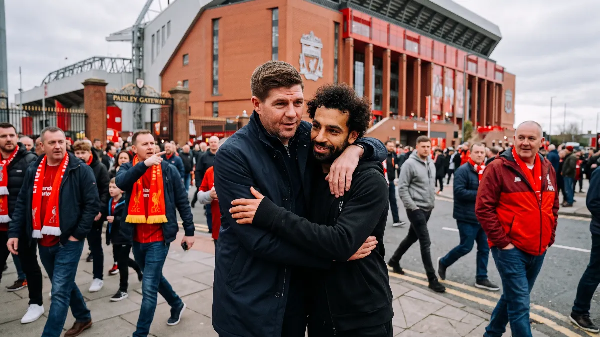 Steven Gerrard backs Mohamed Salah: Liverpool legend explains early departure