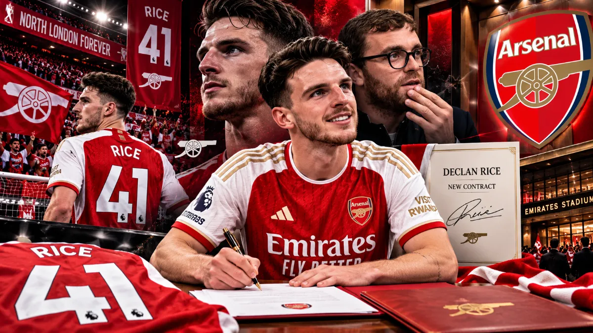 Declan Rice has made a decision about his future at Arsenal