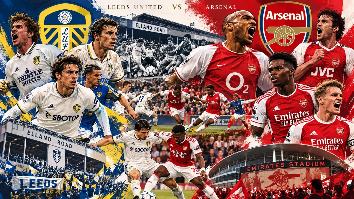 Historic rivalry: can Leeds beat Arsenal for the first time in 23 years?