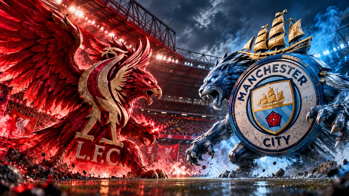 Liverpool face Manchester City at Anfield in a key Premier League clash