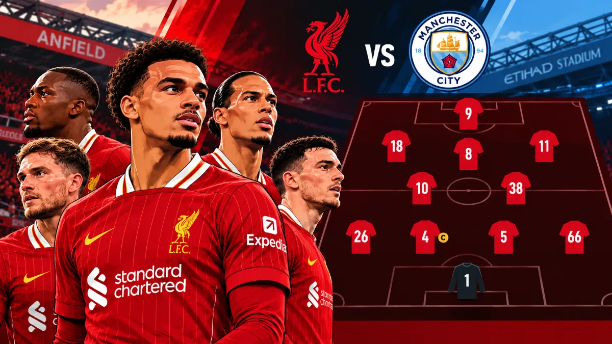 Bradley Barcola to lead the attack: how Liverpool will face Manchester City