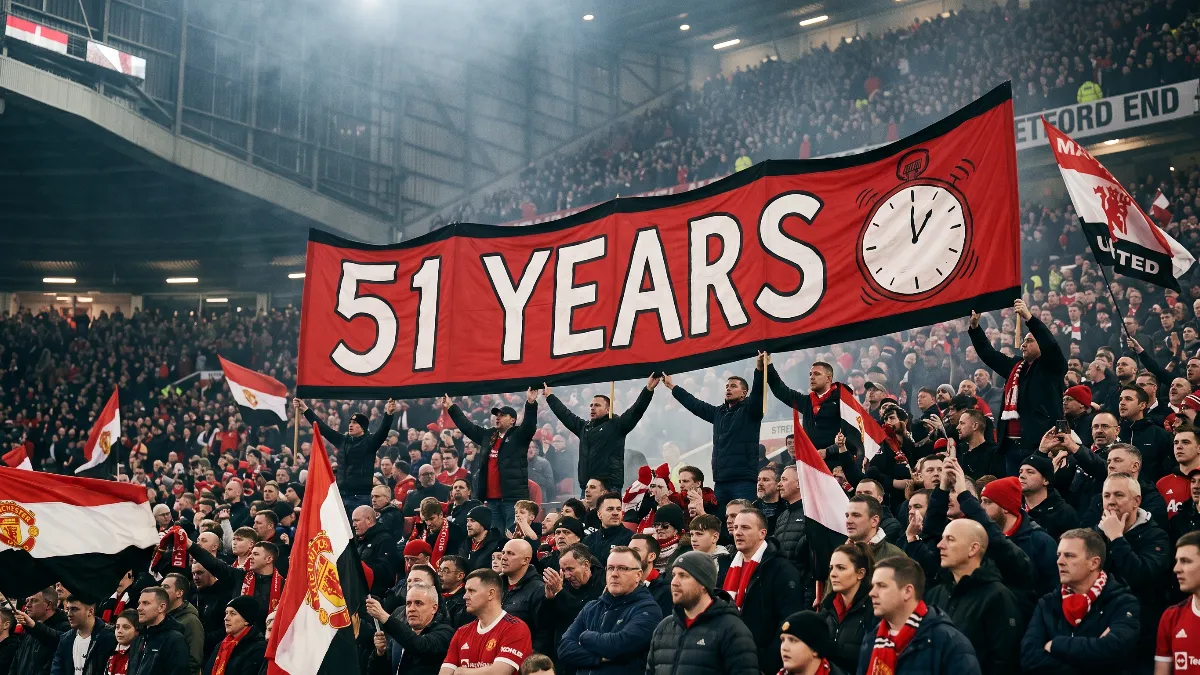 Fans of Manchester United prepare legendary banner to troll Man City at Tottenham match