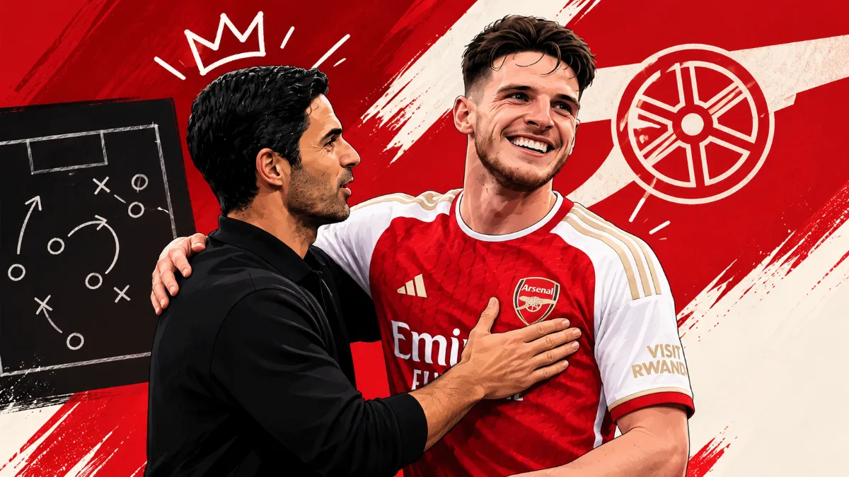 Declan Rice praises Mikel Arteta after contract extension