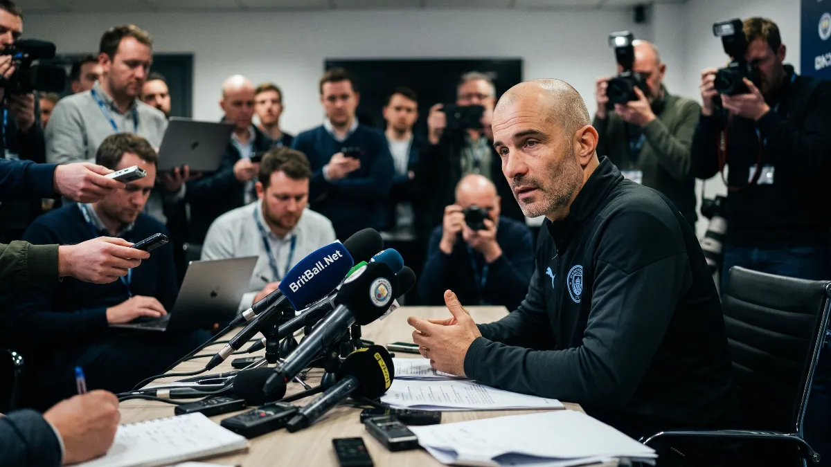 Enzo Mareska responds to questions about Manchester City's potential relegation