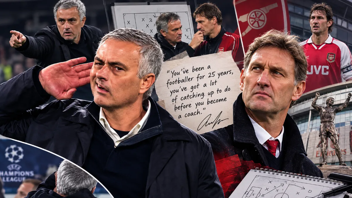 Jose Mourinho put Arsenal legend in his place with one phrase