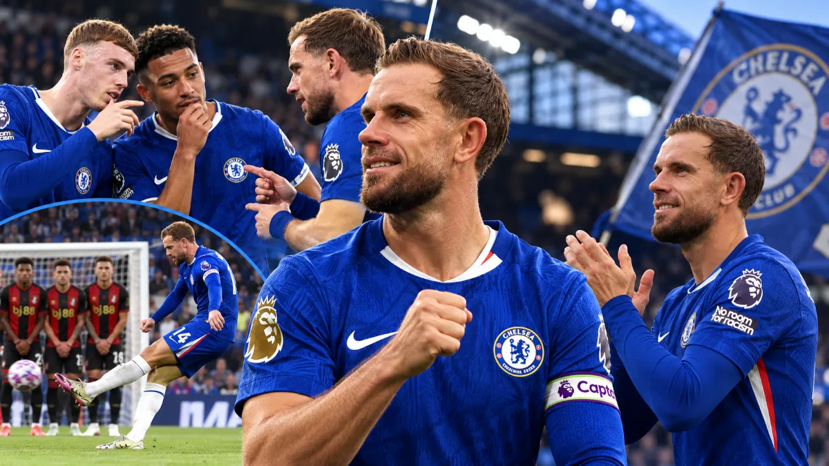 Henderson reveals how he convinced Palmer and Rogers to let him take the free kick