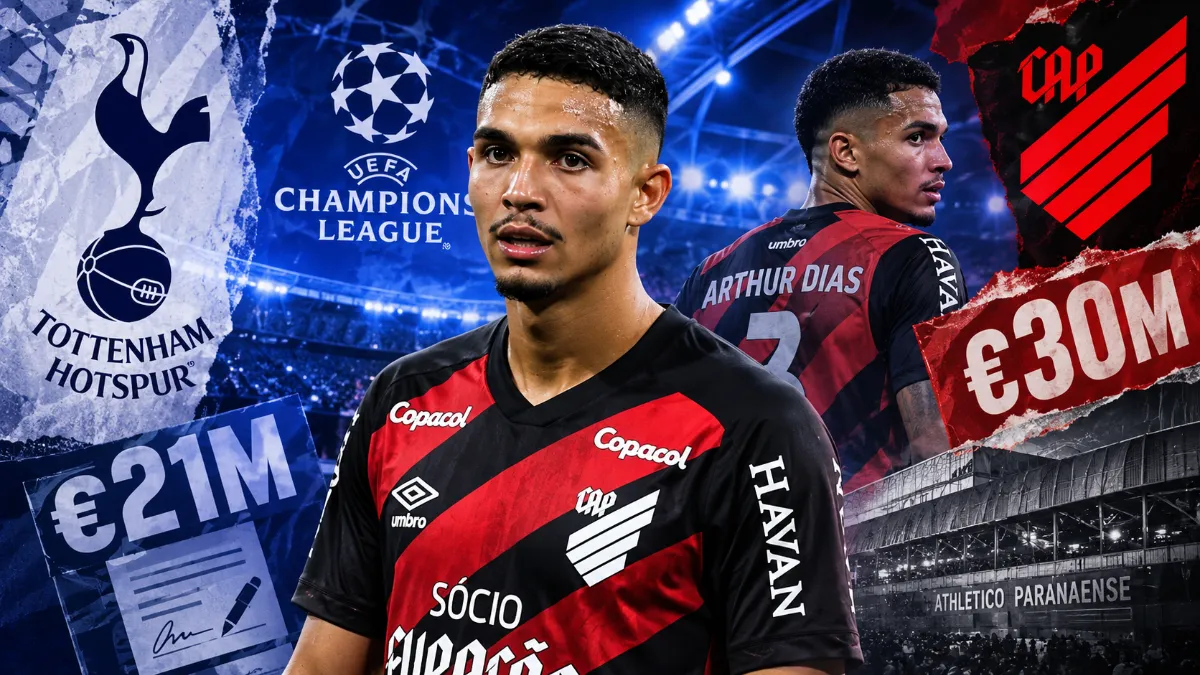 Tottenham make €21 million bid for Arthur Dias as defender dreams of Champions League