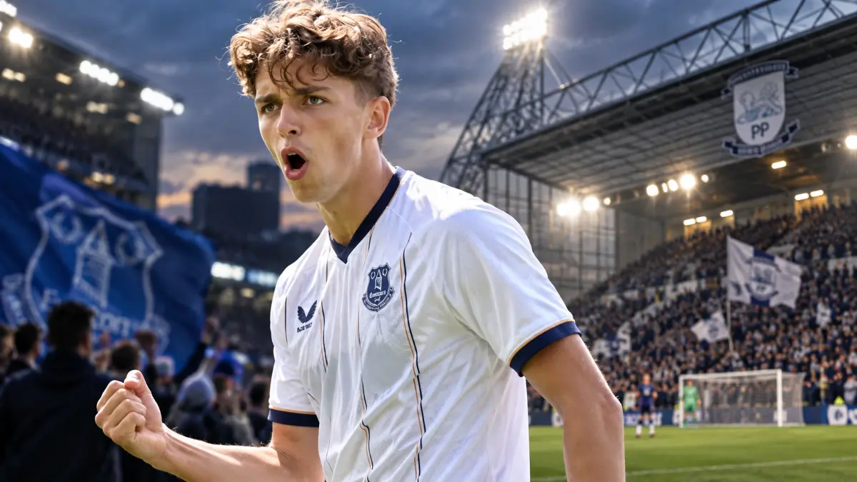 Everton plan to send Harvey Foster on loan to Preston