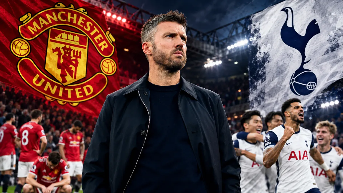 Michael Carrick: Manchester United dropped points against Tottenham