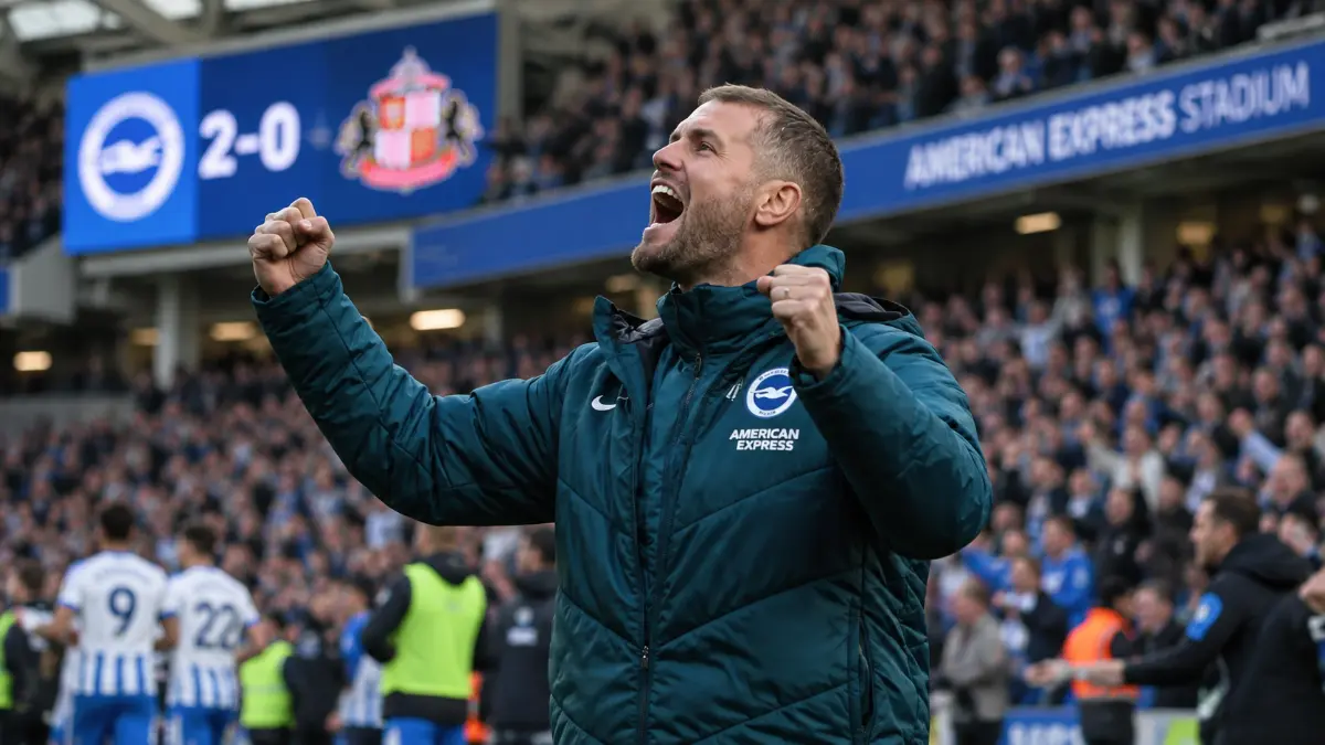 Huerzeler praises Brighton's fighting spirit after victory over Sunderland