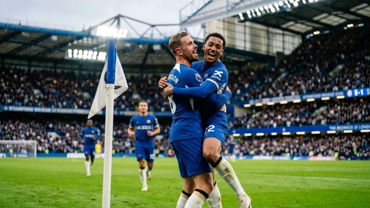 Chelsea thump Bournemouth 5-1: Henderson and Joao Pedro shine