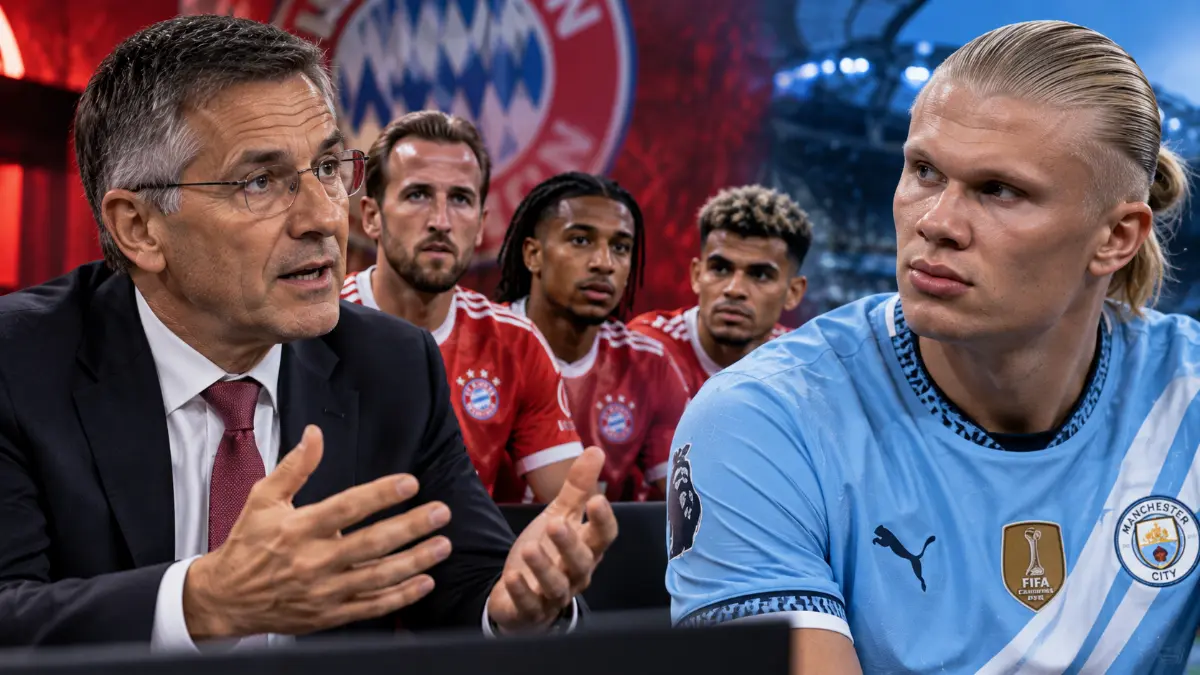 Bayern Munich's president comments on potential Erling Haaland transfer