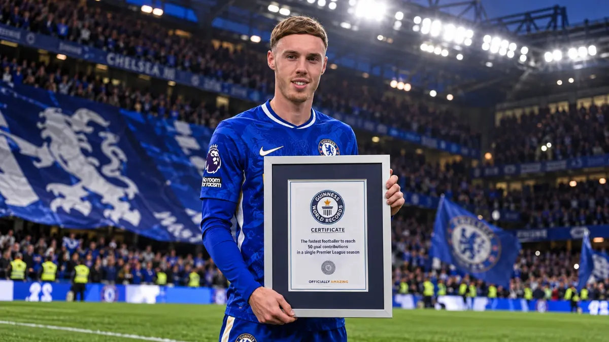 Cole Palmer enters Guinness World Records with unique hat-trick