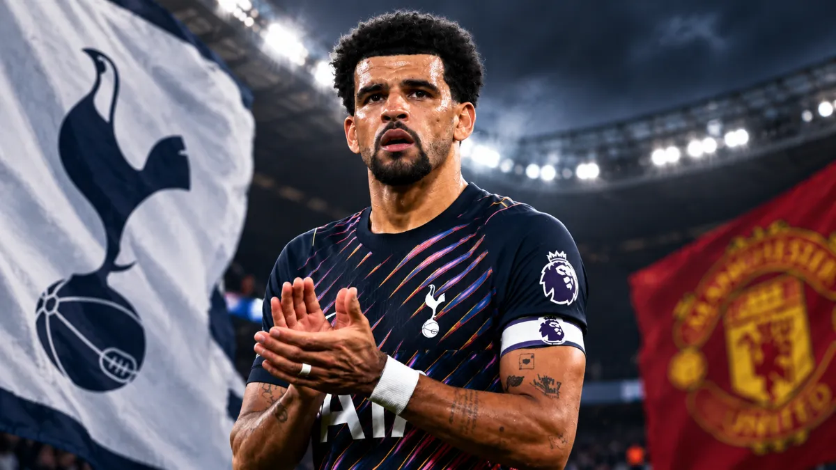 Solanke rescues Tottenham from defeat against Man United, but feels he should have scored more