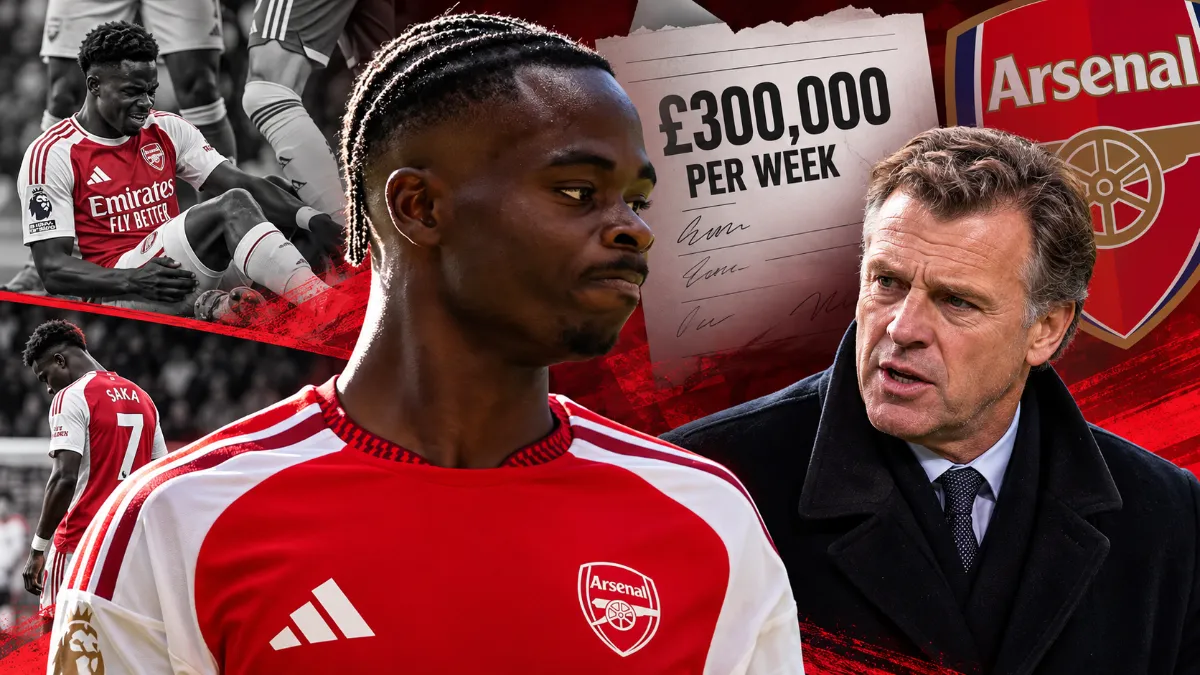 Legend David O'Leary criticises Bukayo Saka's form