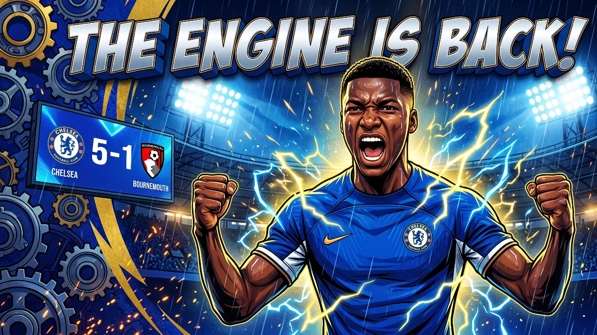 Moises Caicedo shines in Chelsea's dominant victory over Bournemouth